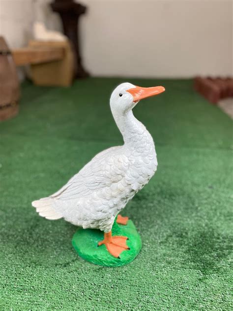 goose statue dress up|medium size dress up goose.